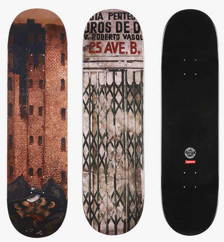 Martin Wong, Supreme Martin Wong Supreme set of skateboard