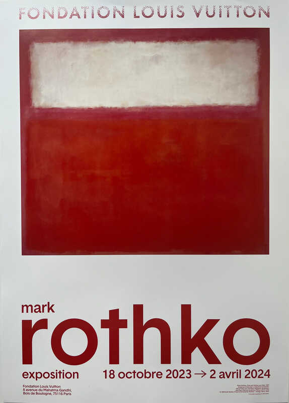 Mark Rothko Fondation Louis Vuitton (2024) Artsy