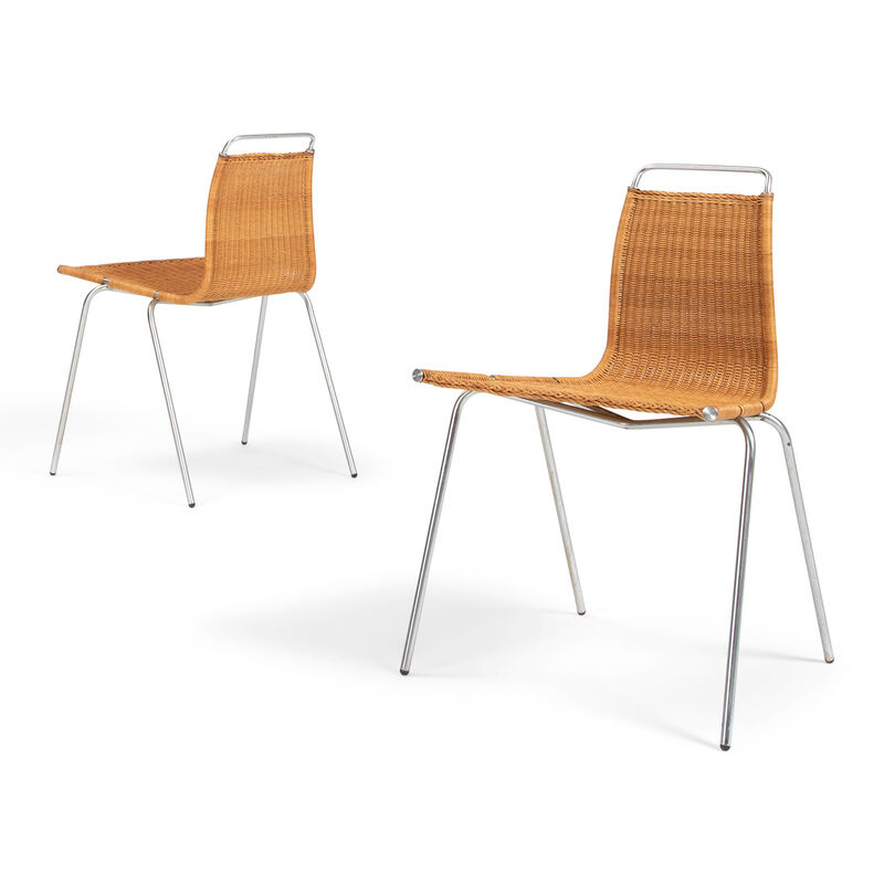 Leger Schijnen mineraal Poul Kjærholm | Set of six PK1 chairs (1956) | Available for Sale | Artsy