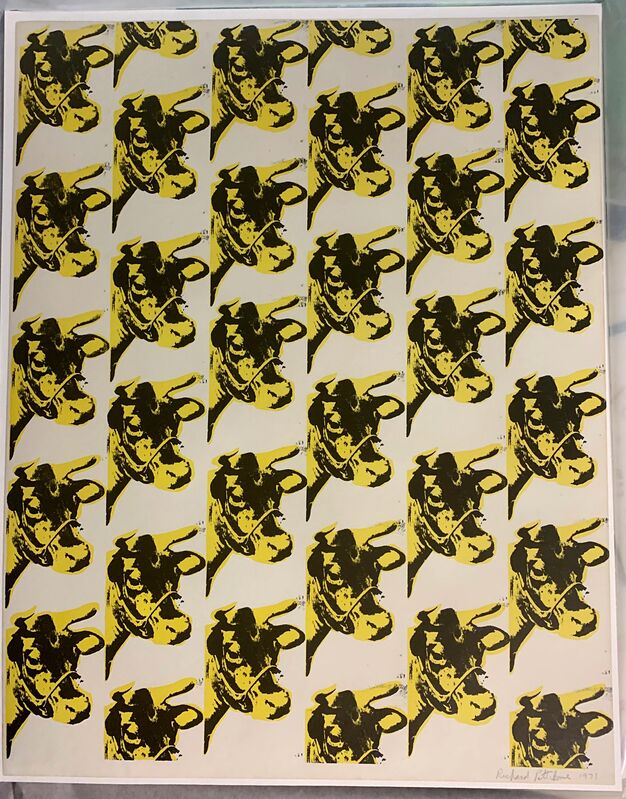 Richard Pettibone Andy Warhol Cow Wallpaper 1971 Available For Sale Artsy