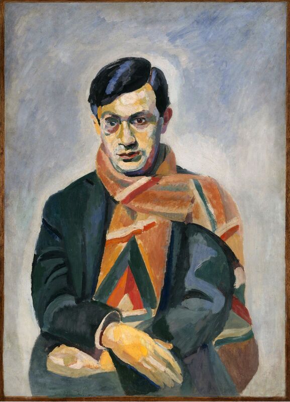 Robert Delaunay Retrato De Tristan Tzara Portrait Of Tristan Tzara 1923 Artsy