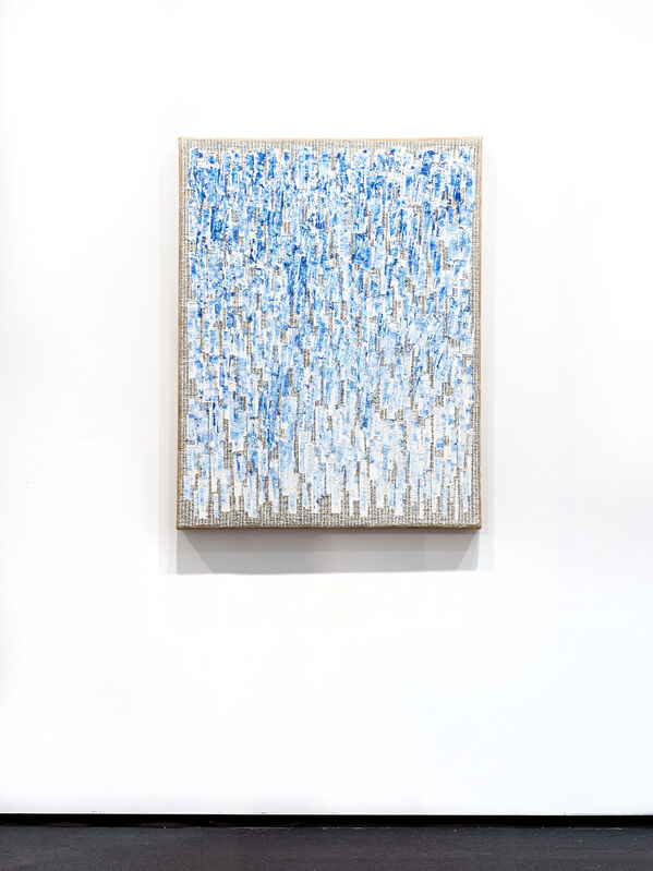 Ha Chong-hyun, ‘Conjunction 22-59’, 2022, Painting, Oil on hempcloth, Tina Kim Gallery