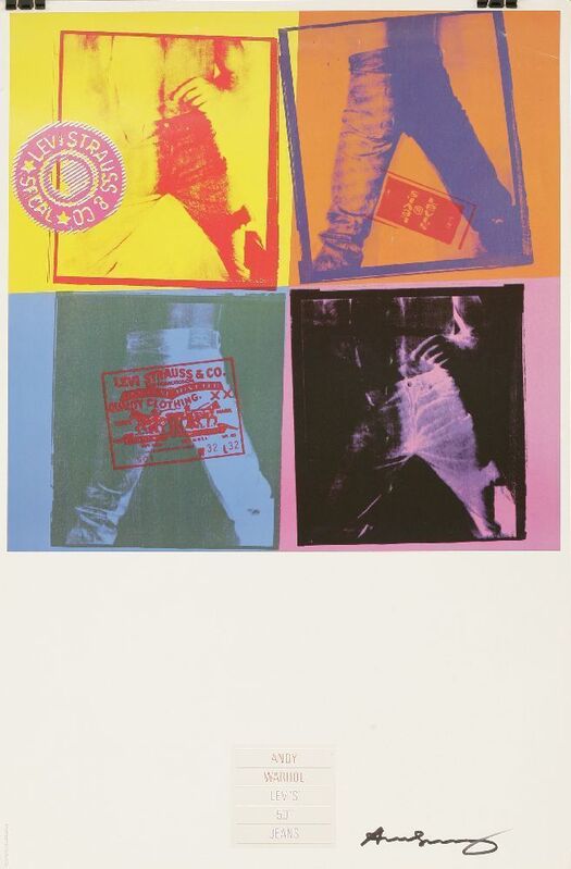 Andy Warhol | Levis 501 Jeans (1984) | Artsy