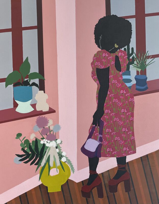 Jamilla Okubo | I Attract What I Want By Being What I Want (2022) |  Available for Sale | Artsy