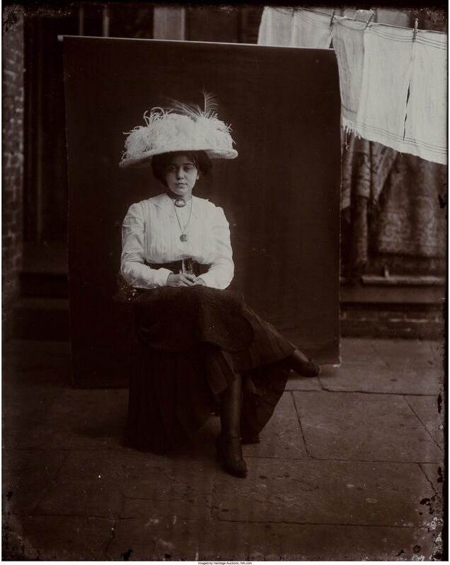 A lady from Storyville, New Orleans infamous red-light district, 1912. Photo by E.J. Bellocq A lady from Storyville, New Orleans infamous red-light district, 1912. Photo by E.J. Bellocq
