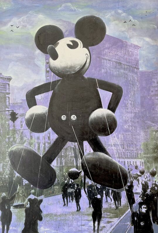 Bruce Helander | Macy's Mickey Mouse, 1934 (Purple) (2018) | Available for Sale | Artsy