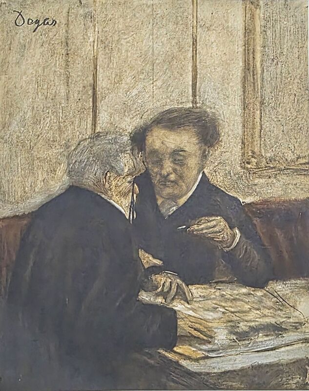 Au café — Edgar Degas