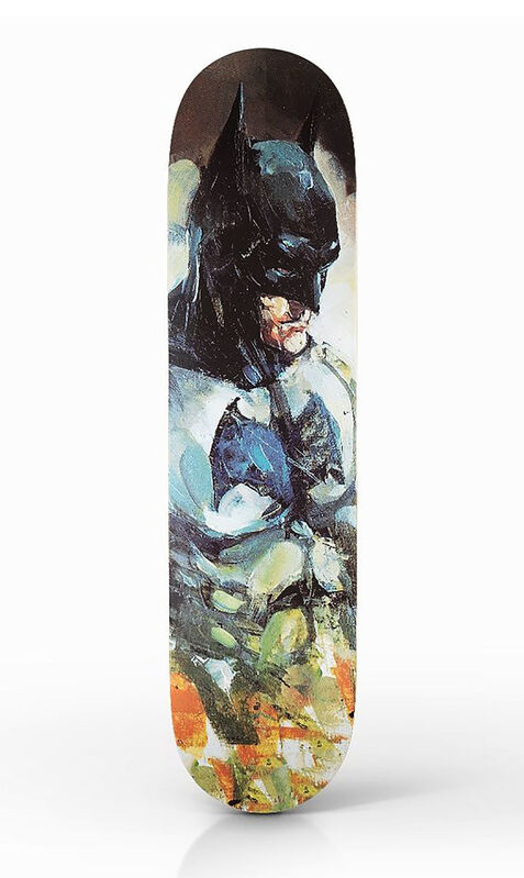 Stephen Bunting | 'Dark Myst (Batman)' Skateboard Deck (2018) | Artsy