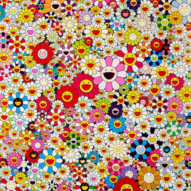 Takashi Murakami Flowers In Heaven A Set Of 9 天堂上的花 9張一組 村上隆 10 Available For Sale Artsy