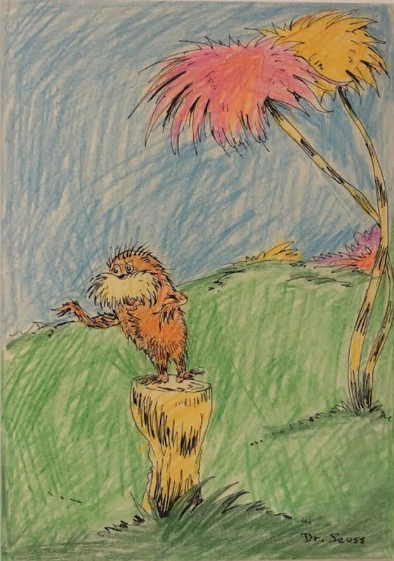 Dr. Seuss | I Am The Lorax, I Speak For The Trees (Ca. Late 1960S Early  1970S) | Available For Sale | Artsy