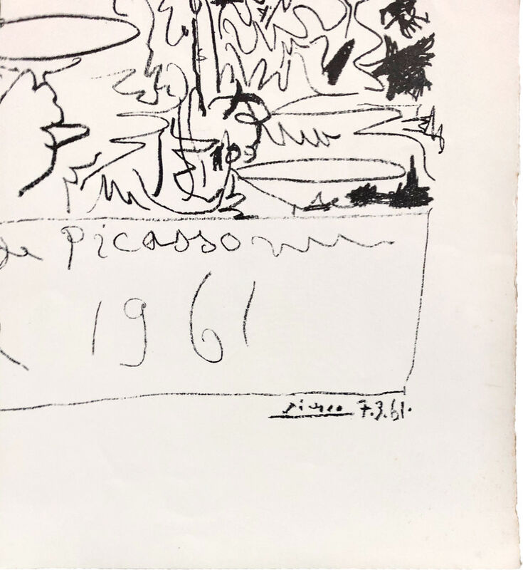 Pablo Picasso | Dibujos de Picasso | Sala Gaspar, Barcelona. (April 1961) |  Available for Sale | Artsy
