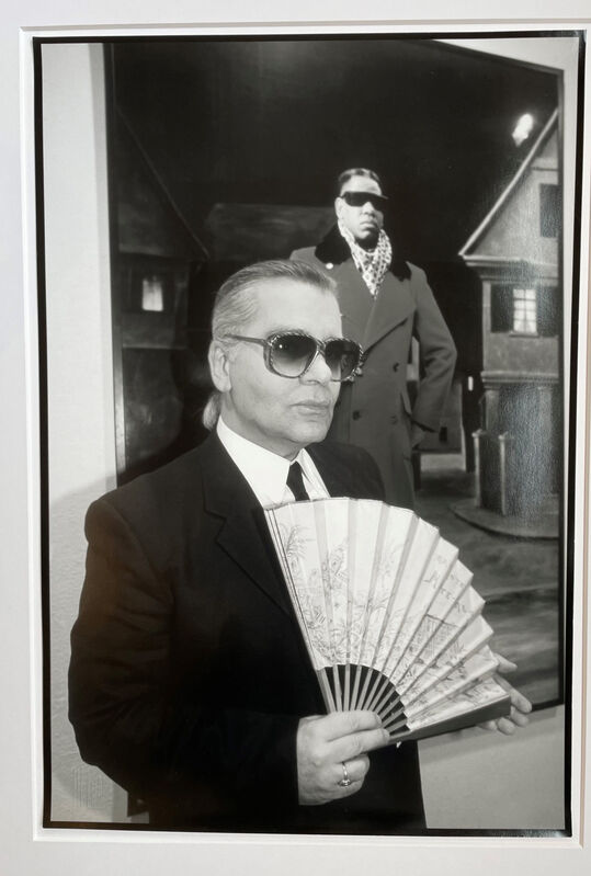 Lefranc | Portrait of Karl LAGERFELD (1990) | Available for Sale | Artsy