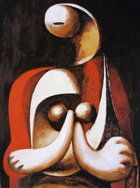 menneskelige ressourcer Perioperativ periode repræsentant Pablo Picasso | Woman sitting in a Red Armchair 坐紅色扶椅的女子 (1932) | Available  for Sale | Artsy