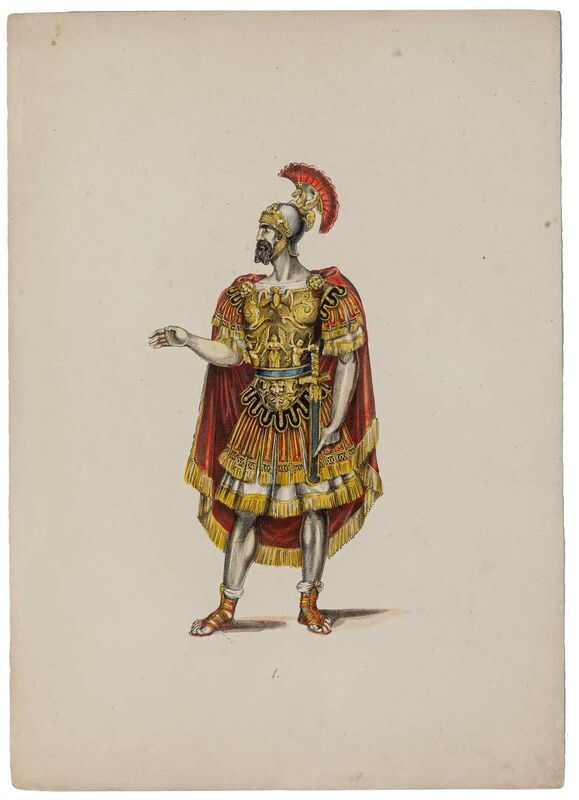 roman soldier costume drawing