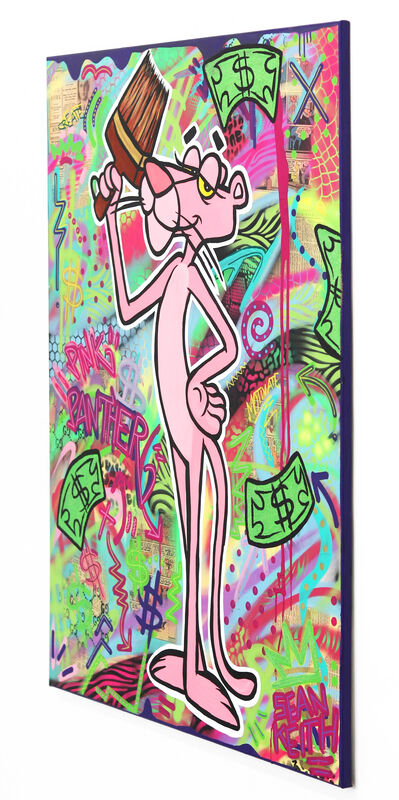 Pop Art Pink Panther 40x40 