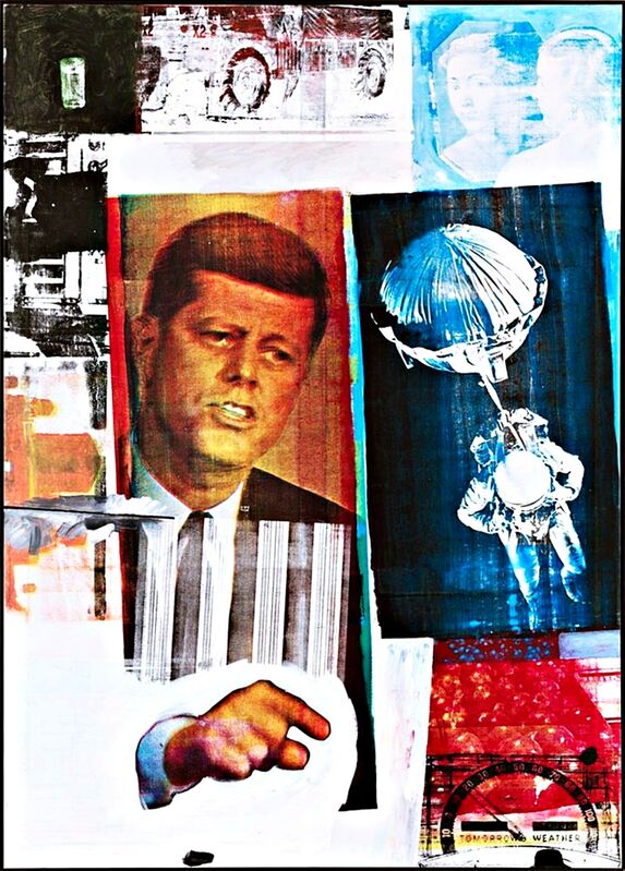 Rauschenberg | Pop Art: Rare Poster published by the Royal Academy of (UK) (1991) | Artsy