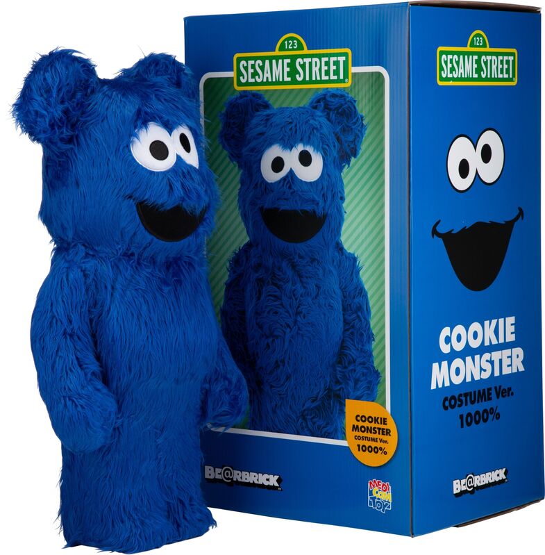 BE@RBRICK | Cookie Monster Costume 1000% (2020) | Artsy