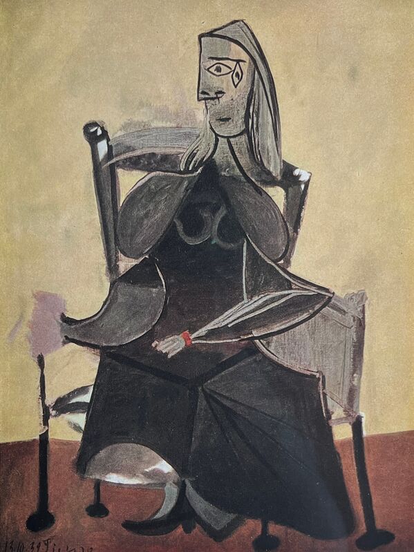 Seated Woman, Red and Yellow Background (Femme assise, fond rouge et jaune) – Works – North Carolina Museum of Art Seated Woman, Red and Yellow Background (Femme assise, fond rouge et jaune) – Works – North Carolina Museum of Art