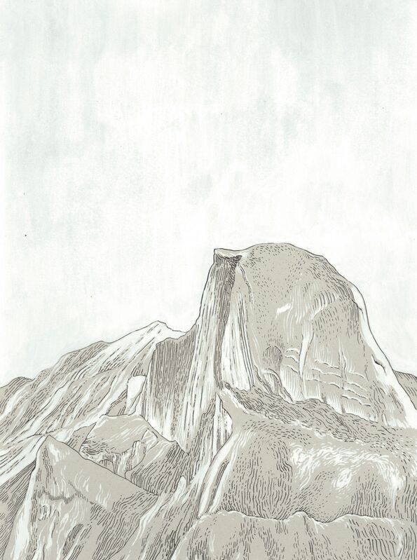 precipice drawing