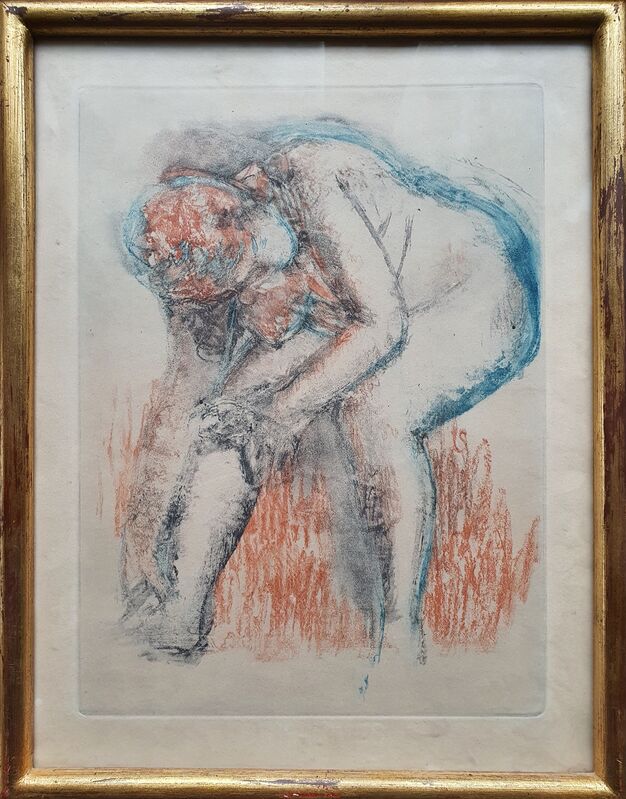 Ballerina From the Danse Dessin — Edgar Degas