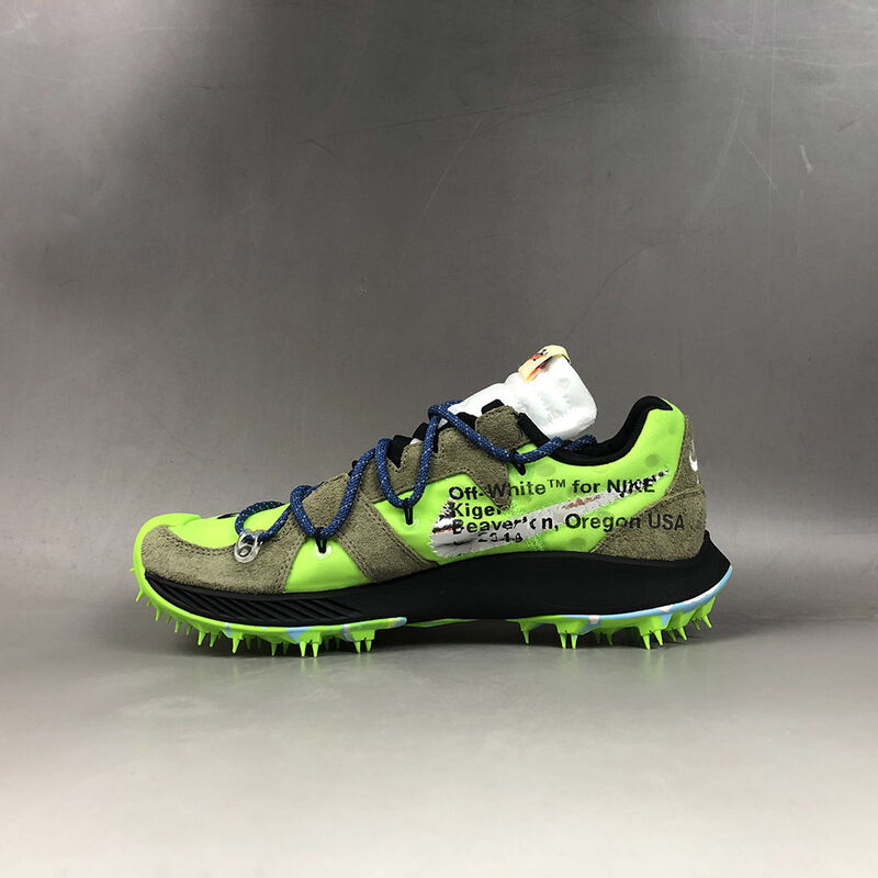 Intenso Comerciante itinerante atraer Virgil Abloh | Nike Zoom Terra Kiger 5 Off-White Electric Green (2019) |  Available for Sale | Artsy