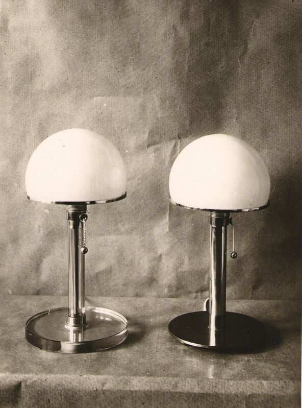 Contour Voeding Het pad Wilhelm Wagenfeld | Bauhaus Table Lamps (1924) | Artsy