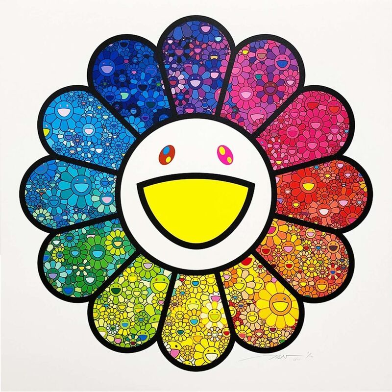 Takashi Murakami | Flower sparkles! (2021) | Available for Sale | Artsy