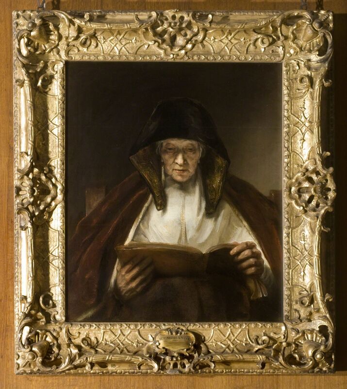 Rembrandt Van Rijn | An Old Woman Reading (1655) | Artsy