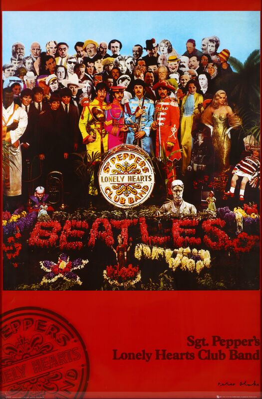 Peter Blake | Sgt. Pepper's Lonely Hearts Club Poster | Artsy