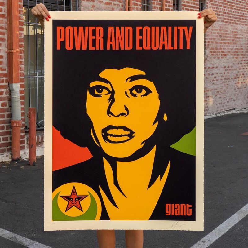 | Angela Davis - Power & Equality (Large (2019) | Artsy