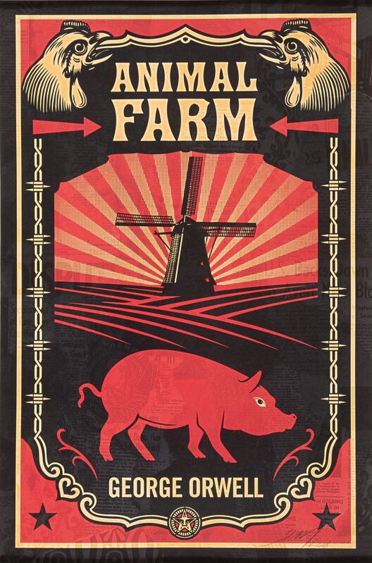 Shepard Fairey X Penguin Books | Animal Farm (2008) | Artsy