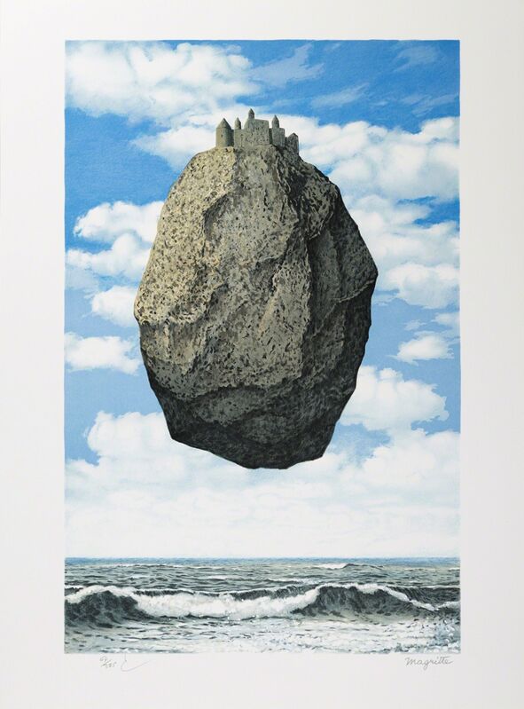 Rene Magritte Le Chateau Des Pyrenees The Castle Of The Pyrenees 10 Available For Sale Artsy