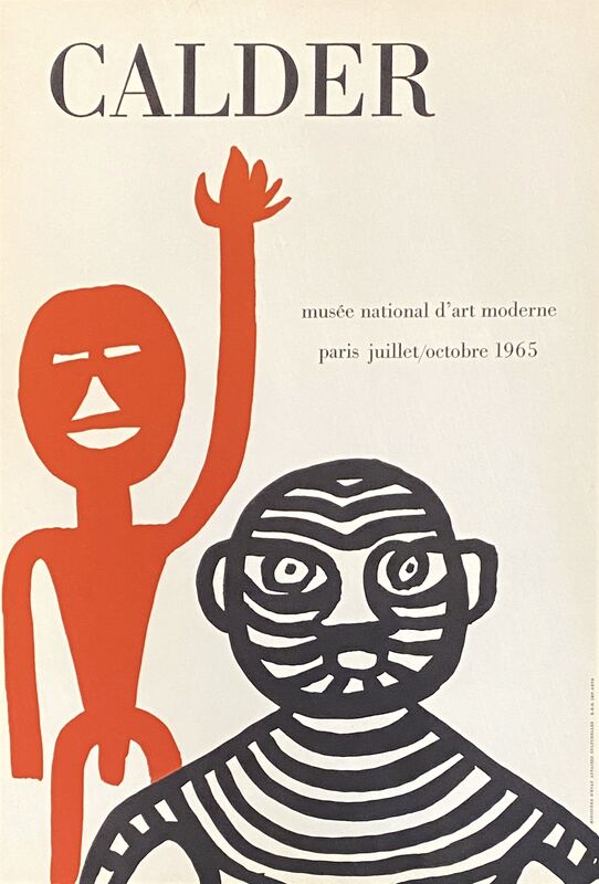 Alexander Calder | Alexander Calder 1965 exhibition poster (1965) | Artsy