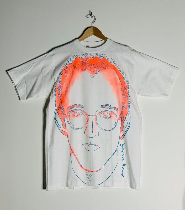raket Masaccio Multiplikation Andy Warhol | Andy Warhol | Keith Haring T Shirt (Pop Shop NYC) (ca. 1986)  | Available for Sale | Artsy