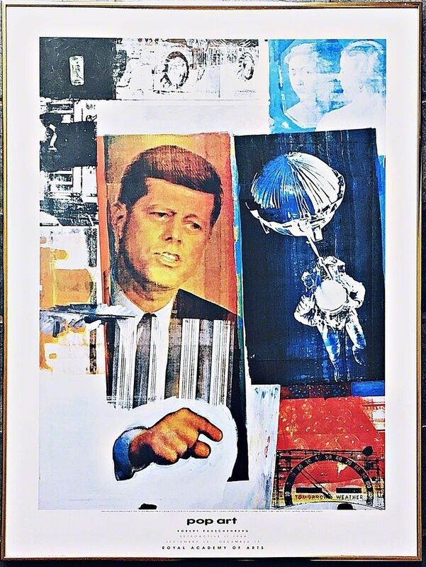 Rauschenberg | Pop Art: Rare Poster published by the Royal Academy of (UK) (1991) | Artsy