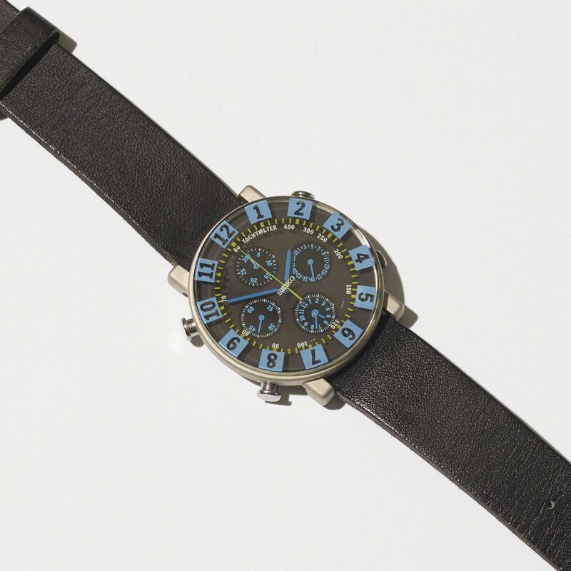 Ettore Sottsass, Seiko | Sottsass Collection chronograph wristwatch, model  SBBP015 (c. 1993) | Artsy