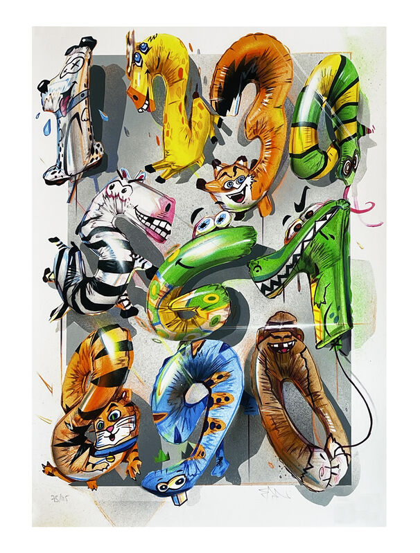 Fanakapan | 'Animal Numbers' (2021) | Available for Sale | Artsy