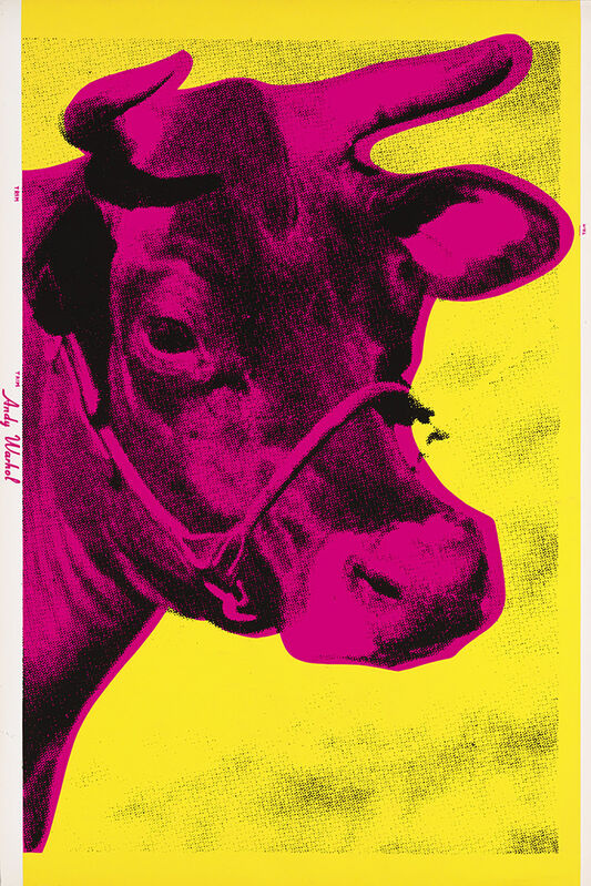 Andy Warhol Andy Warhol Cow Wallpaper Moma 1966 Artsy