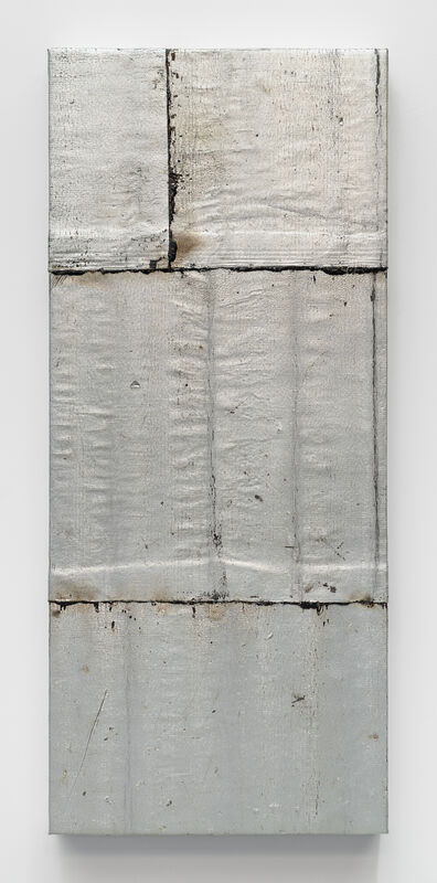 Theaster Gates, ‘Untitled’, 2022, Mixed Media, Wood, water-based acrylic, rubber and tar, Richard Gray Gallery