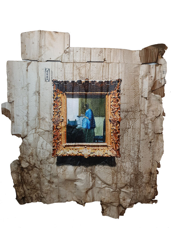 Momentum Verzwakken Uit Julio Anaya Cabanding | Johannes Vermeer. “Woman Reading a Letter” (2019) |  Artsy