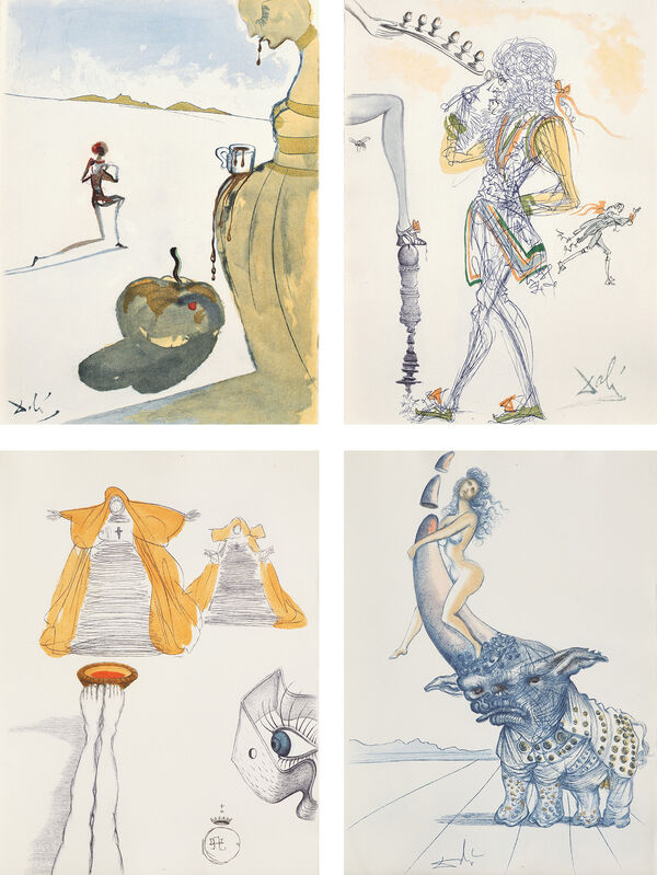 Tektonisch invoer Ingrijpen Salvador Dalí | Dali Illustré Casanova (Mémories de Casanova) (Dali  Illustrates Casanova, Memories of Casanova) (M. & L. 174-187) (1967) | Artsy