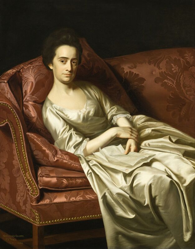 John Singleton Copley Portrait Of A Lady 1771 Artsy
