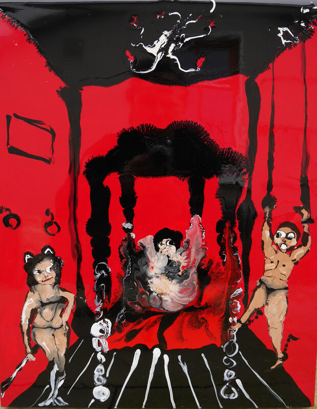 Mary Ronayne | Mrs Merton's Red Room (2023) | Available for Sale | Artsy