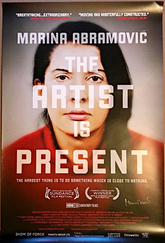 uddybe Persona kontrast Marina Abramović | The Artist is Present (Hand Signed) (2012) | Available  for Sale | Artsy