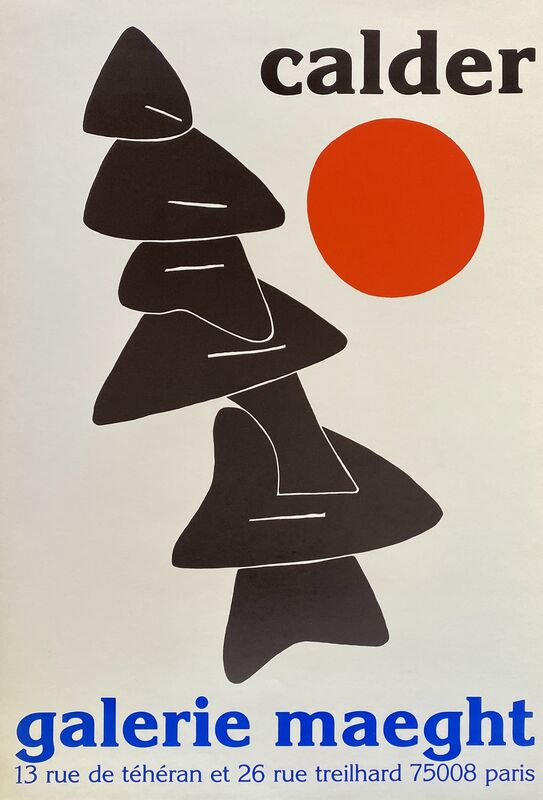 Calder | 1970s Alexander Calder poster (Alexander Calder prints) (ca. | Artsy