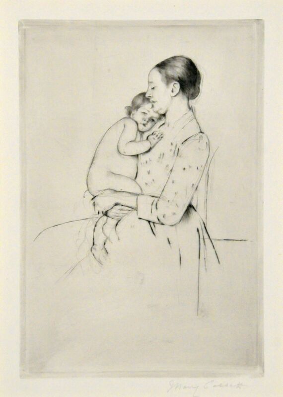 Mary Cassatt | Quietude. (ca. 1891) | Available for Sale Artsy