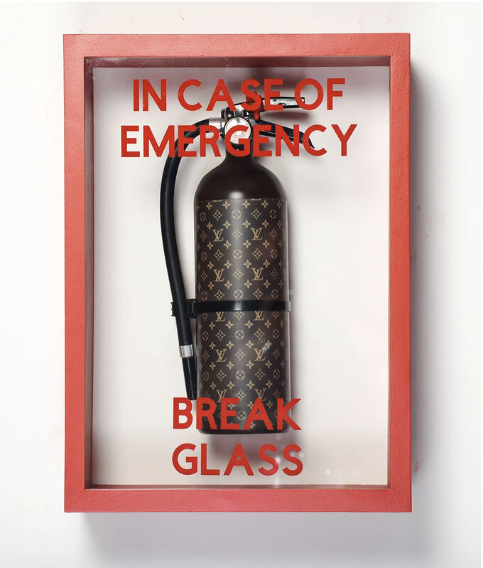 fjende Forhandle Udpakning Plastic Jesus | "In Case of Emergency Break Glass" Louis Vuitton Luxury  Edition Extinguisher (2020) | Available for Sale | Artsy
