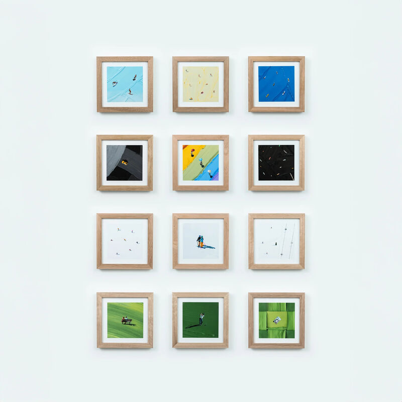 Werner Bronkhorst 12 DAYS OF CHRISTMAS COMPLETE MINI PRINT