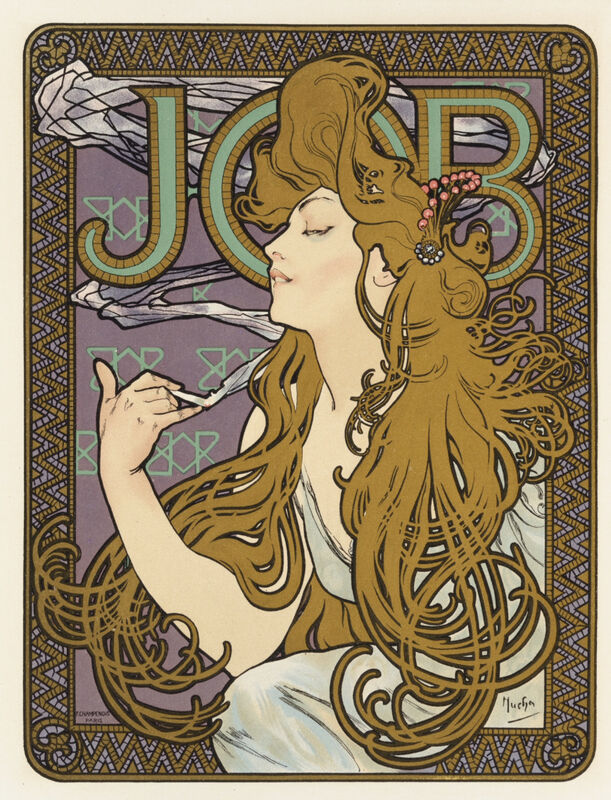Alphonse Mucha | Job (1900) | Available For Sale | Artsy
