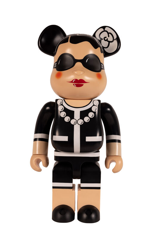 Chanel x Medicom Bearbrick 1000% Edition limitée Nr 206 KARL LAGERFELD sur Chanel x Medicom Bearbrick 1000% Edition limitée Nr 206 KARL LAGERFELD sur